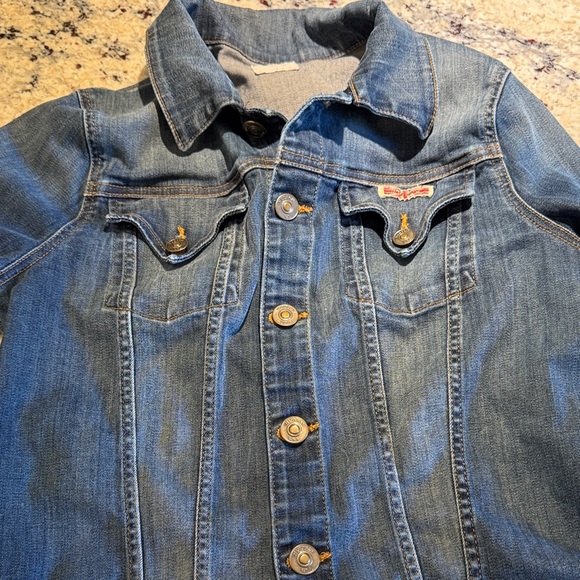 Hudson Vintage Style Blue Denim Jacket - Picture 8 of 11